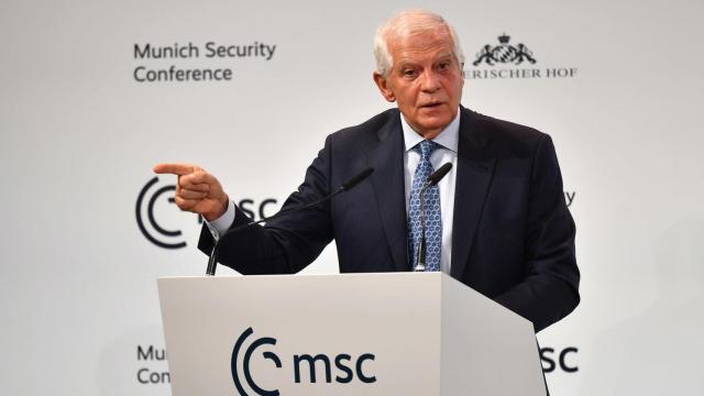 Josep Borrel, durante su intervención