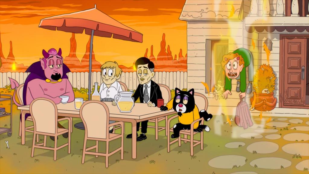 La familia de 'Pobre diablo', una disfuncional como cuaqluiera otra.