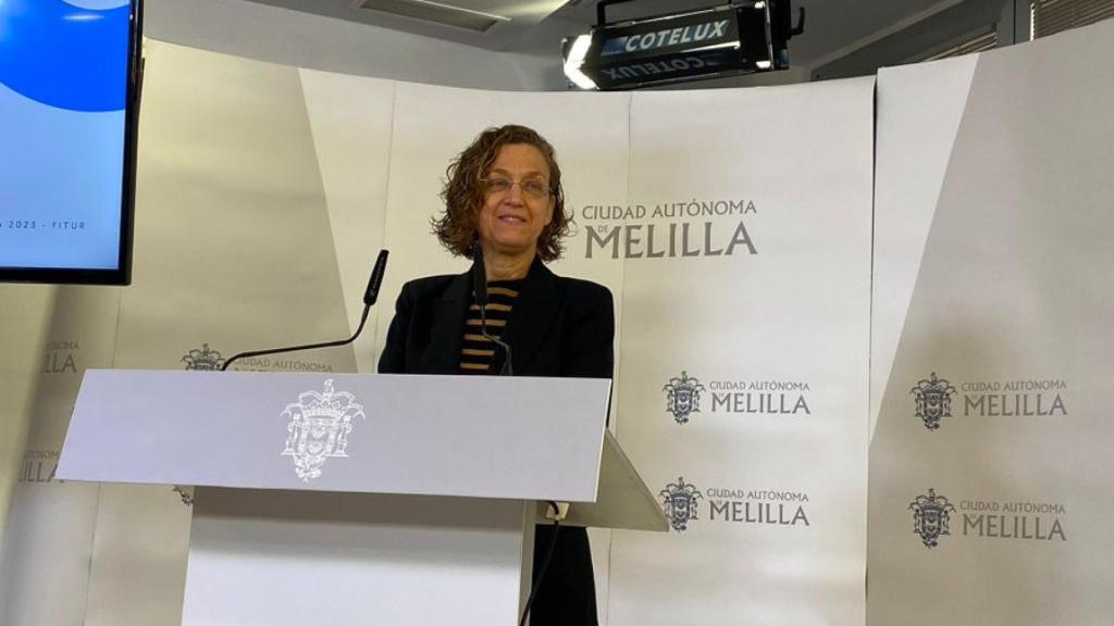 Gloria Rojas, vicepresidenta del gobierno de Melilla y secretaria general del PSOE local.