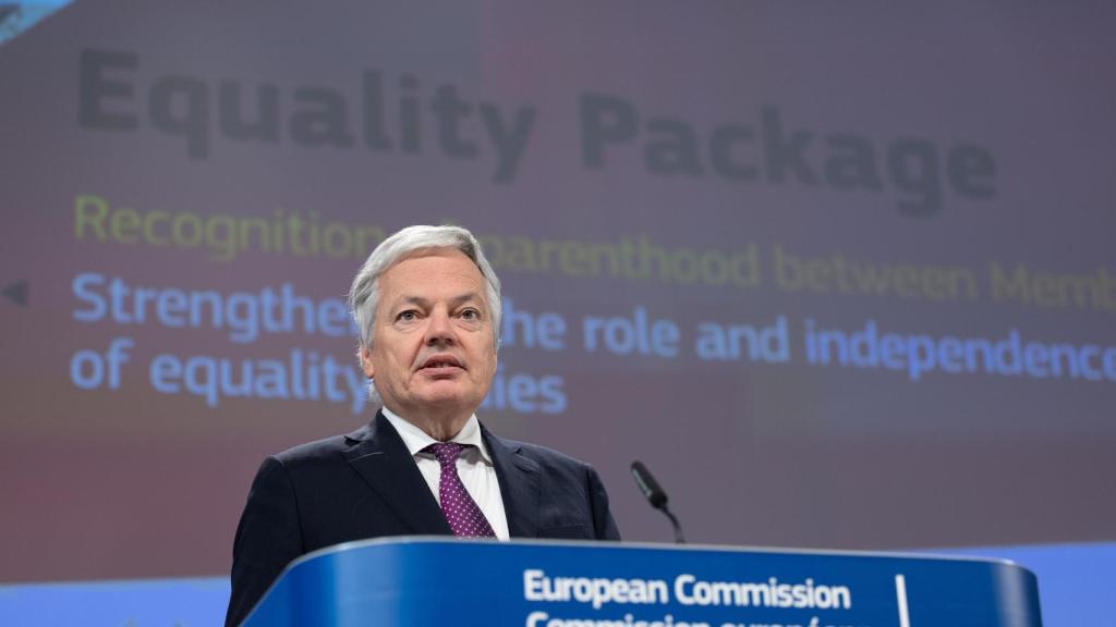 El comisario de Justicia Didier Reynders.