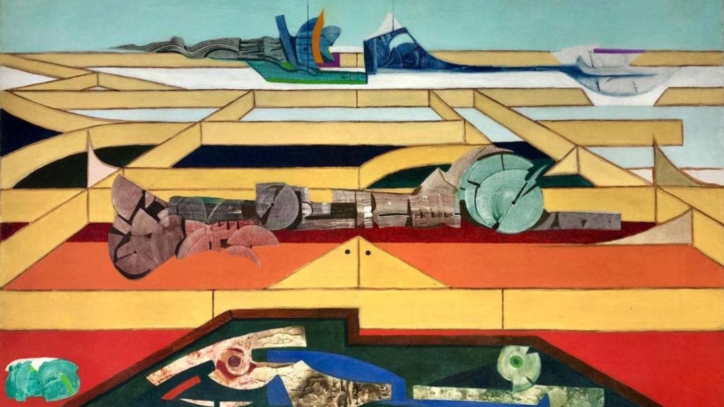 Óscar Domínguez: 'Mon modèle', 1957 (Galería Jordi Pascual en Standarte)