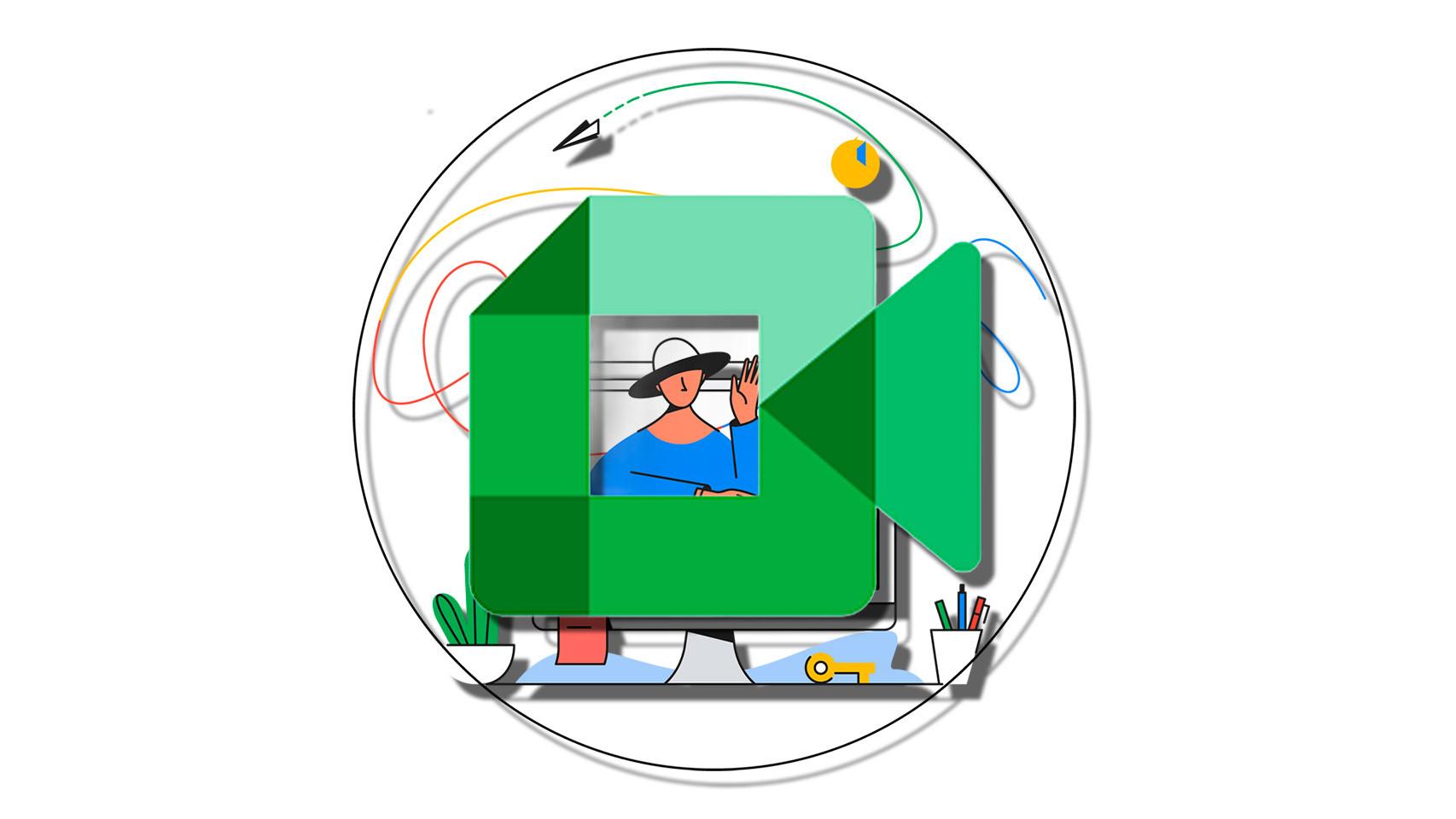 Google Meet se actualiza con unos fondos virtuales de 360 grados