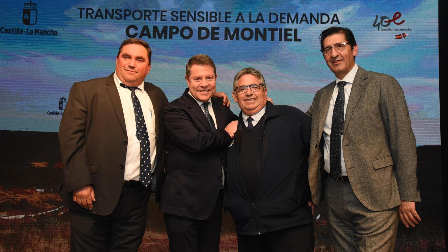 El servicio de transporte bajo demanda entrará en funcionamiento este lunes en el Campo de Montiel