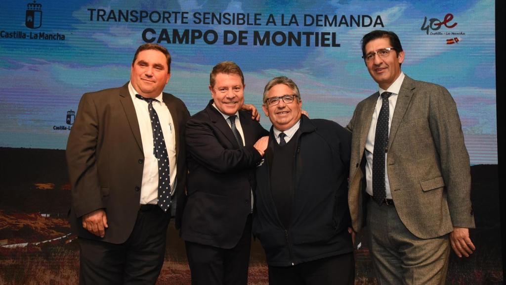 El servicio de transporte bajo demanda entrará en funcionamiento este lunes en el Campo de Montiel