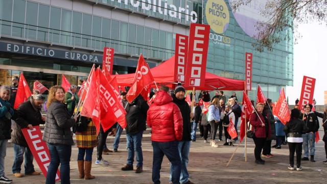 Huelga. Foto: CCOO CLM.