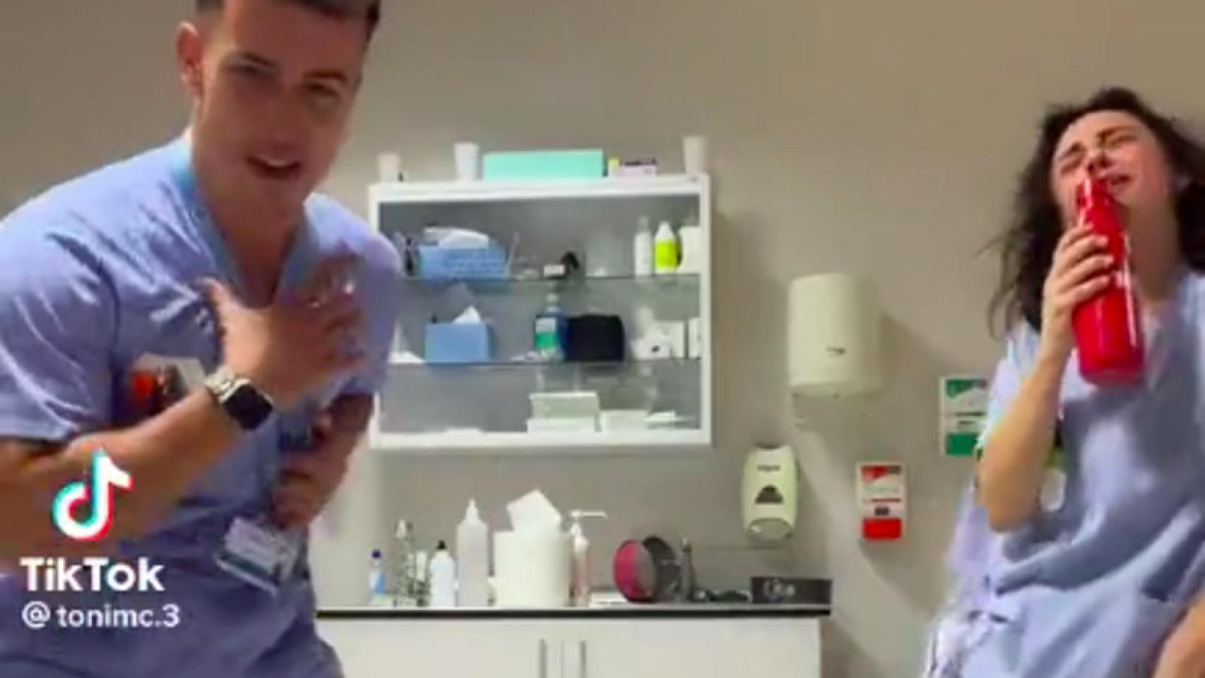 Captura del vídeo que se ha hecho viral.