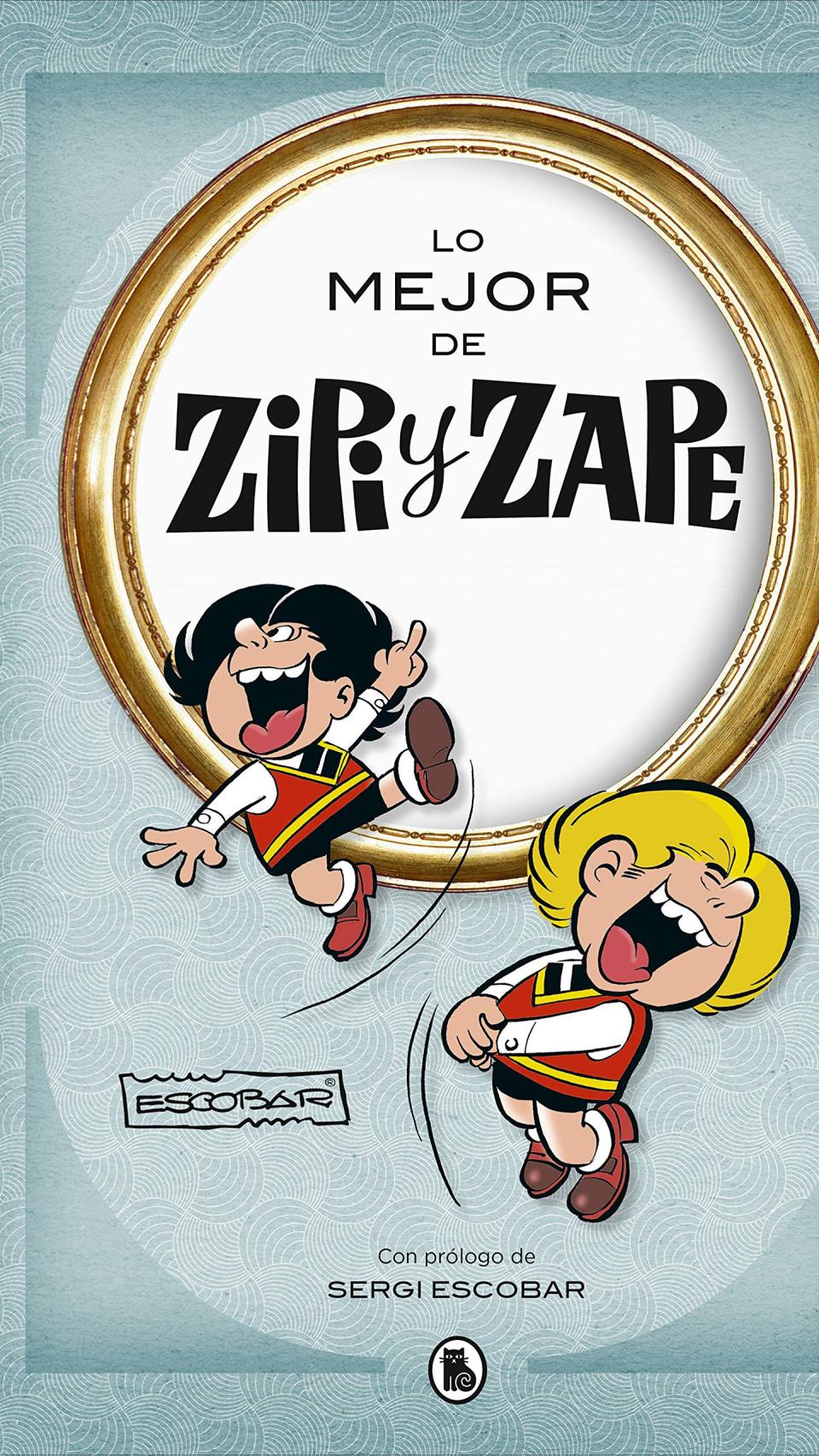Portada de un libro recopilatorio de Zipi y Zape.