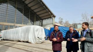 El concejal de Urbanismo, Adrián Santos Pérez, se reúne con el nuevo gerente de la Fundación del Museo del Ferrocarril, Adrián Fernández Carrasco para acelerar la firma del convenio definitivo