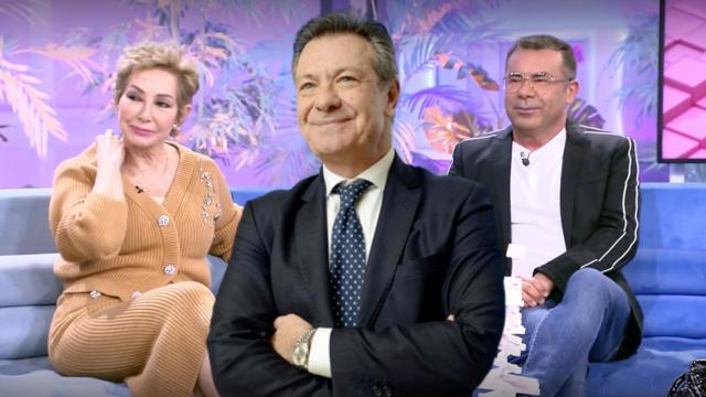 Ana Rosa Quintana, Alessandro Salem y Jorge Javier Vázquez.