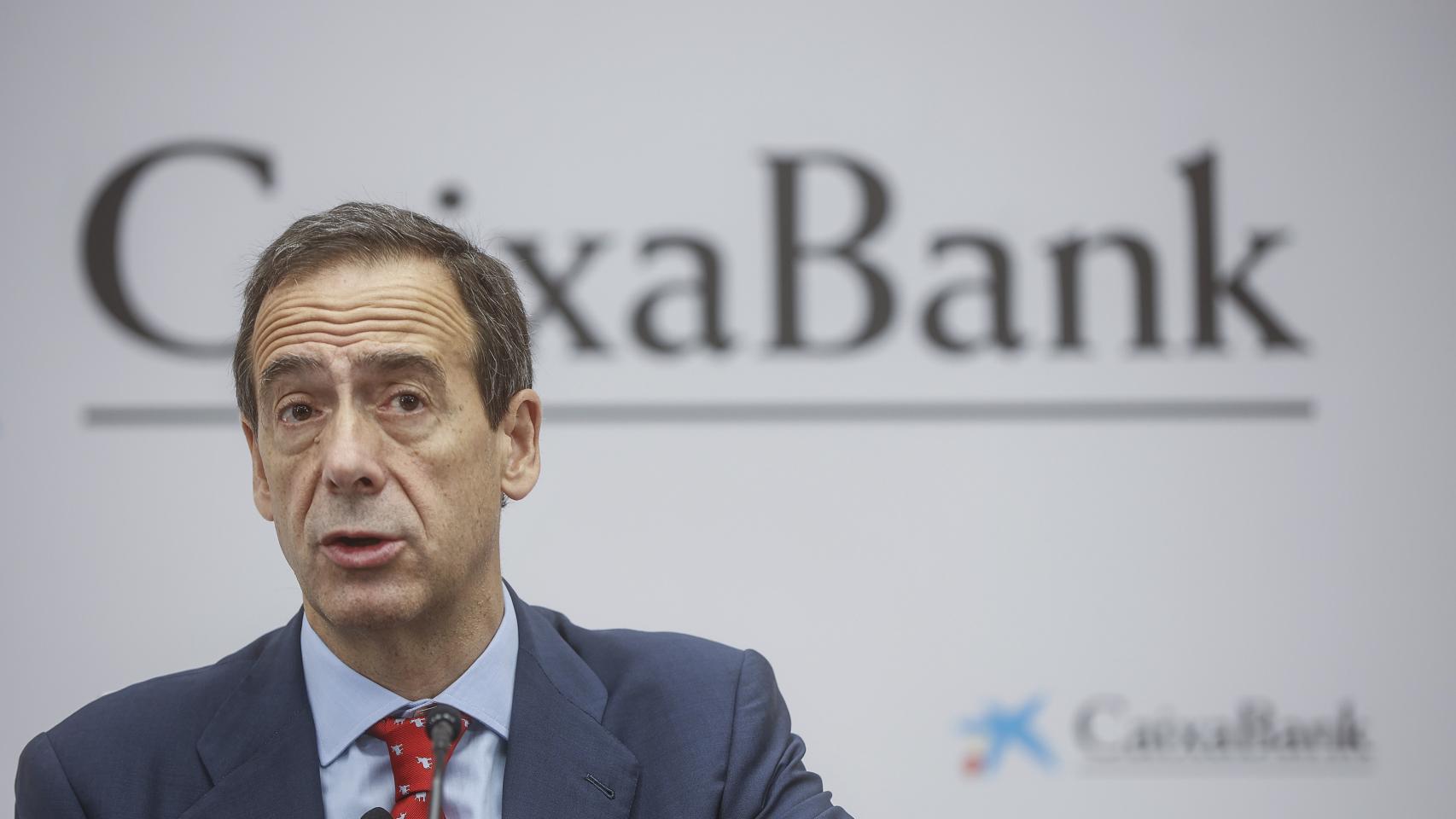 El consejero delegado de CaixaBank, Gonzalo Gortázar