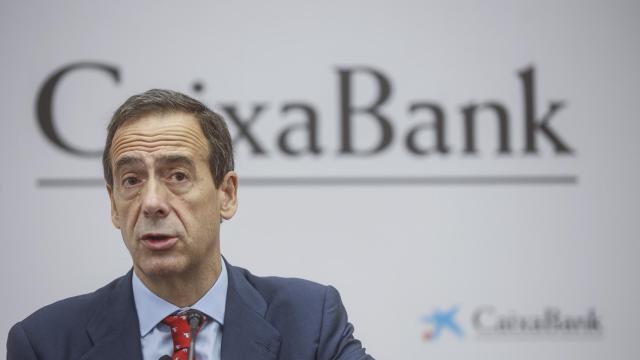 El consejero delegado de CaixaBank, Gonzalo Gortázar