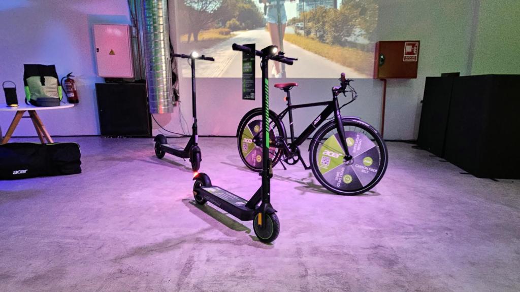 Los nuevos patinetes eléctricos de la serie EA eScooters de Acer.