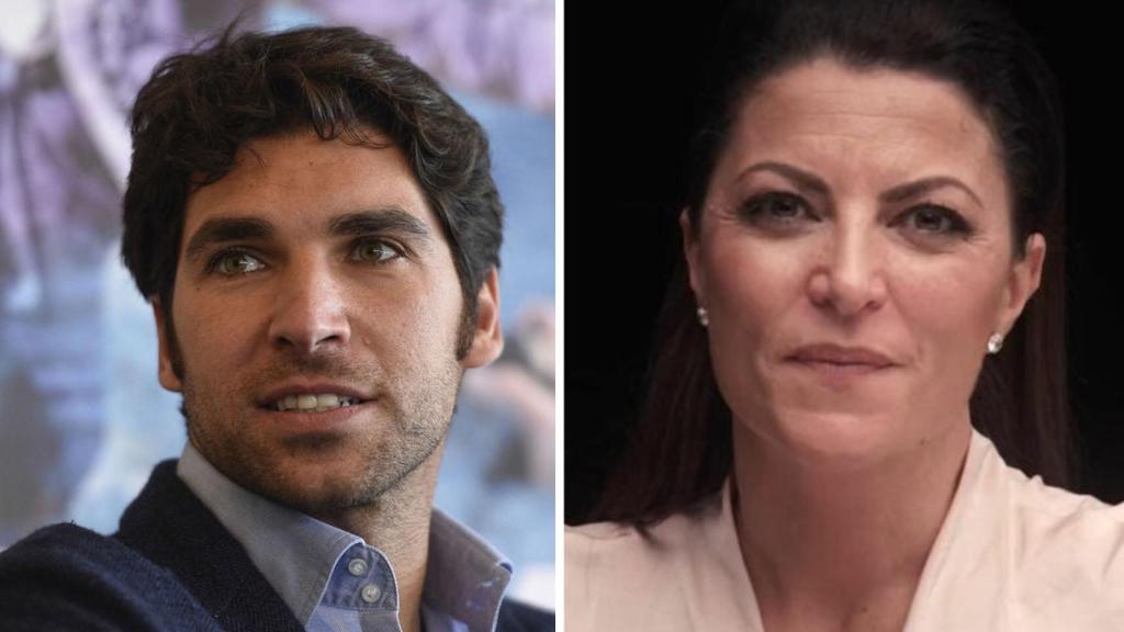 Cayetano Rivera y Macarena Olona en un fotomontaje.