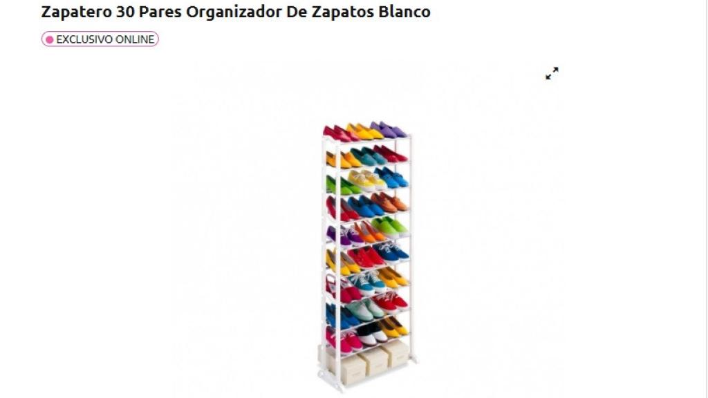 Zapatero organizador.