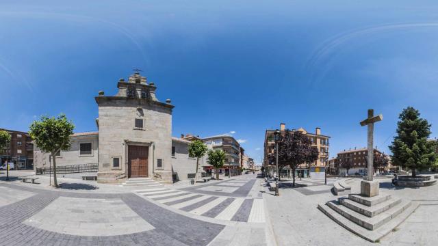 Plaza del Cristo de Las Navas del Marqués