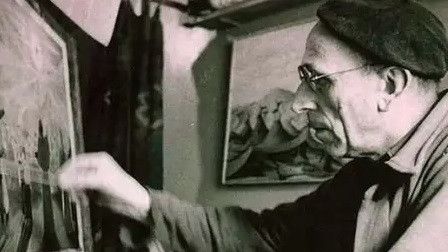 El pintor toledano Alberto Sánchez.