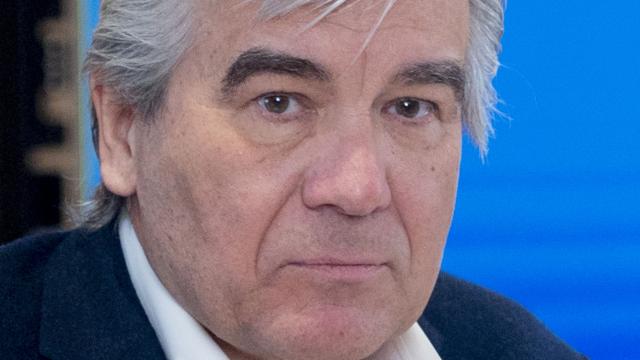 El presidente de Naturgy, Francisco Reynés, durante una rueda de prensa de presentación de los resultados de Naturgy