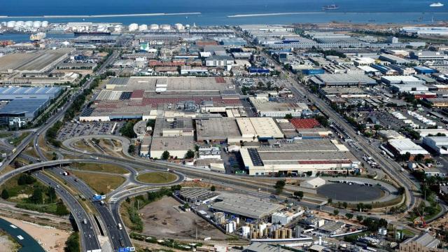 Planta de Nissan en la Zona Franca