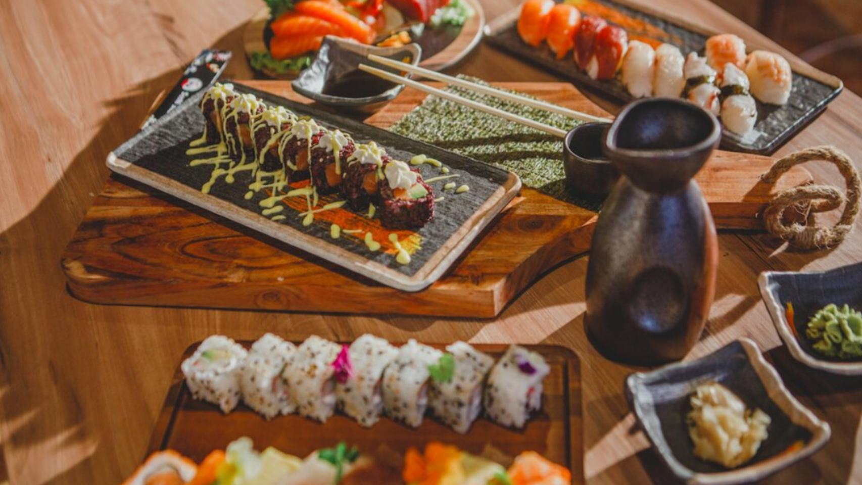 Sushi Shan, buffet libre.