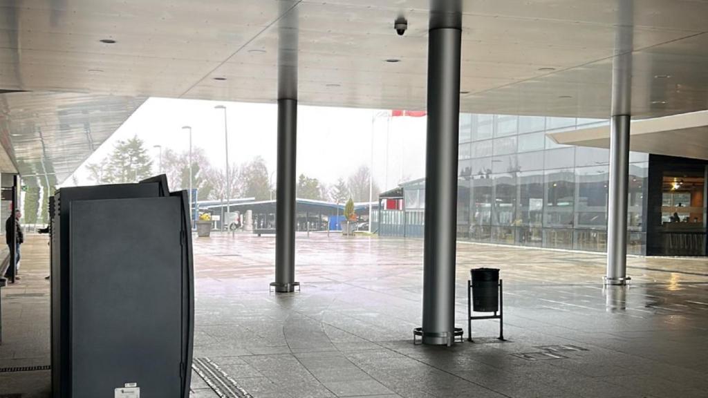 El aeropuerto de Alvedro.