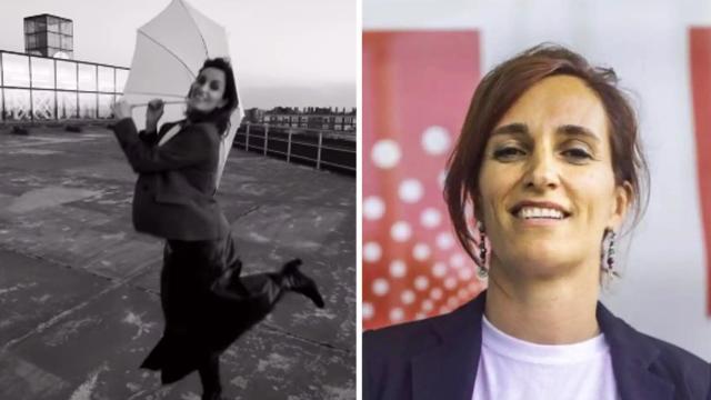 García a la izquierda en captura del vídeo de Instagram y a la derecha en imagen de archivo.