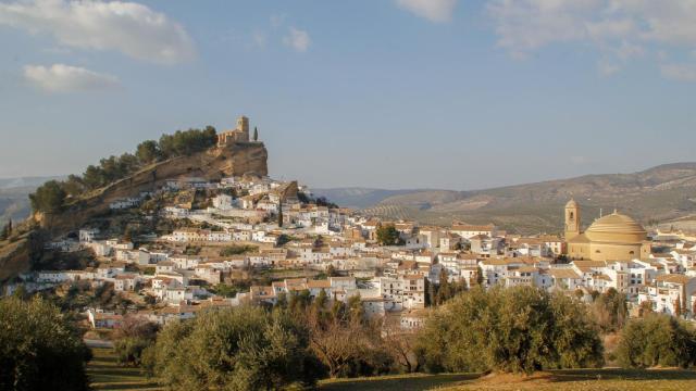 Panorámica de Montefrío (Granada).