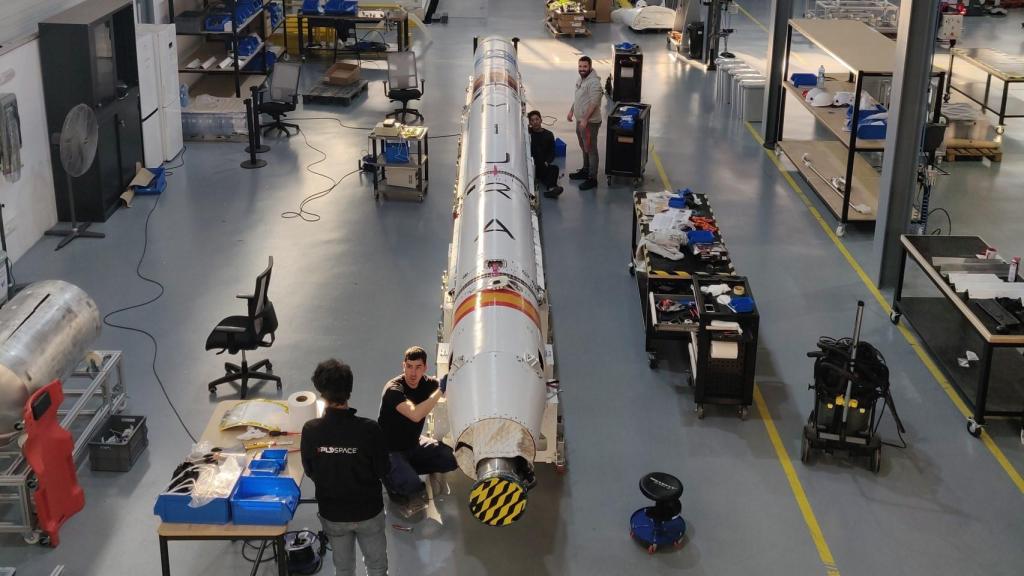 Fabricación de MIURA1 en las instalaciones de Elche