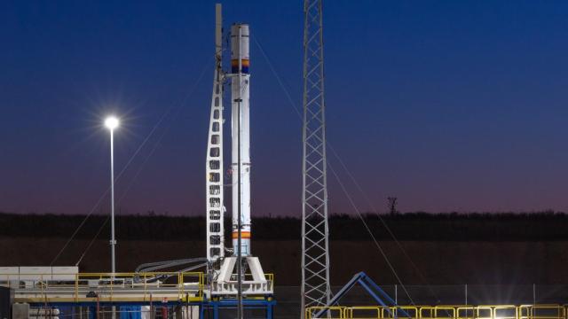 MIURA 1 en la plataforma de lanzamiento