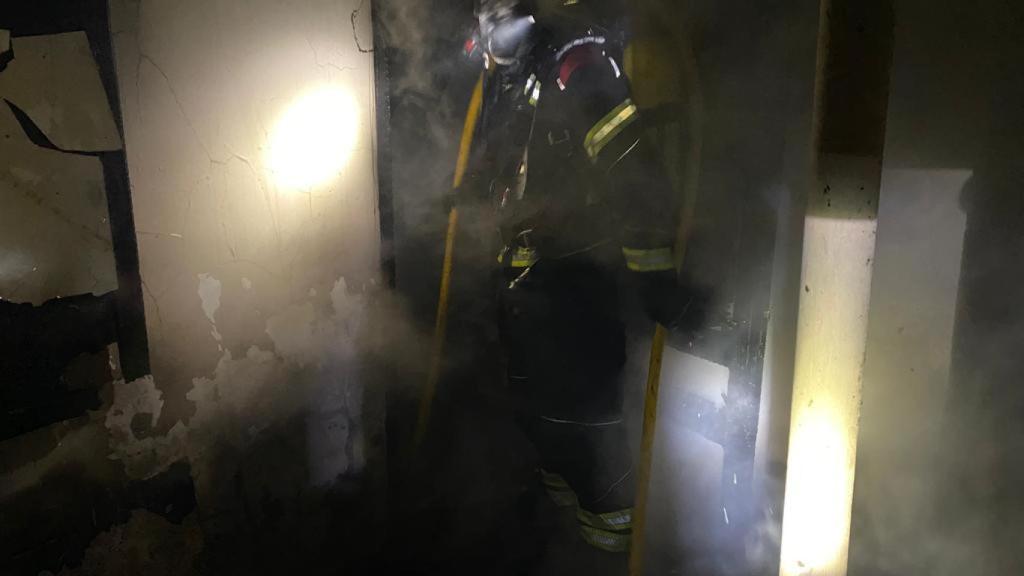 Intervención de los Bomberos