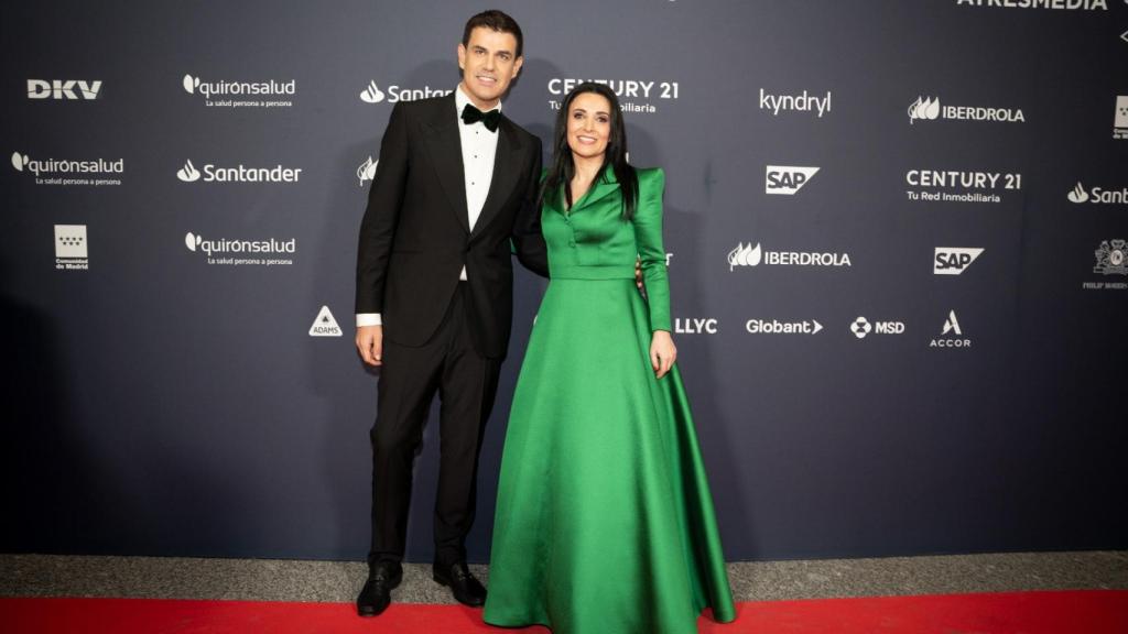 Cruz Sánchez de Lara con Alejandro de Miguel