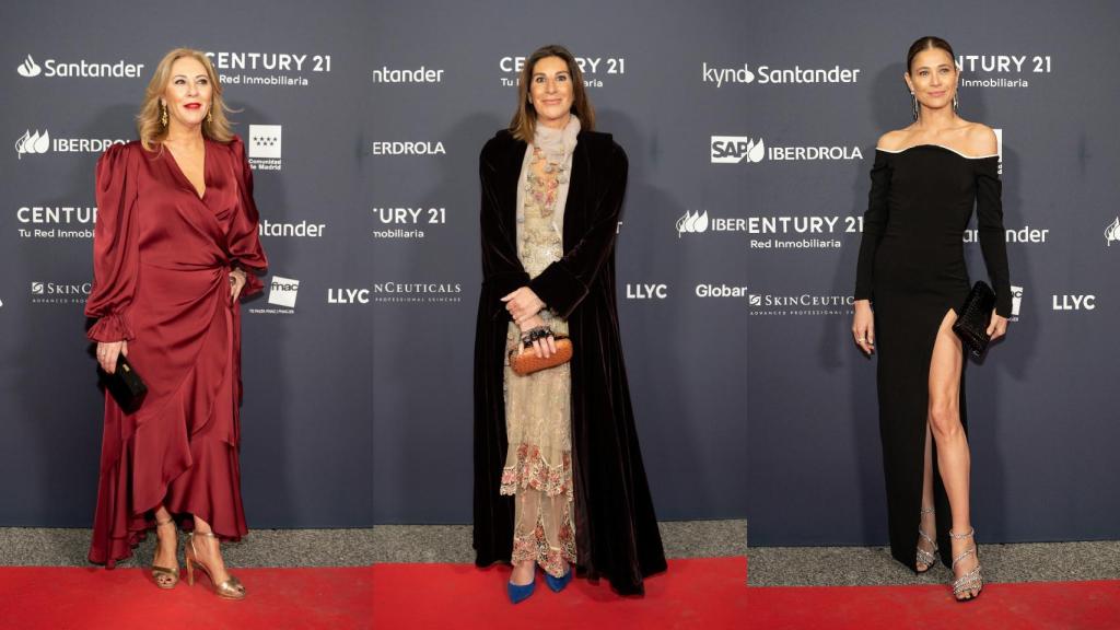 Carolina España, Pilar de la Granja y Carla Pereyra.