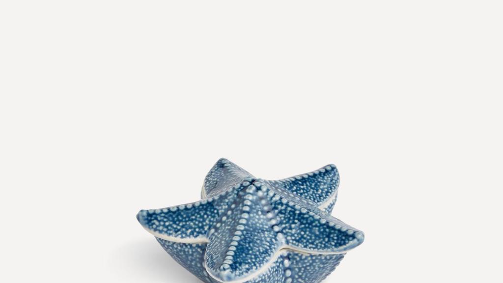 Caja decorativa Estrella de Mar El Corte Inglés Home imágenes cedidas cortesía El Corte Inglés