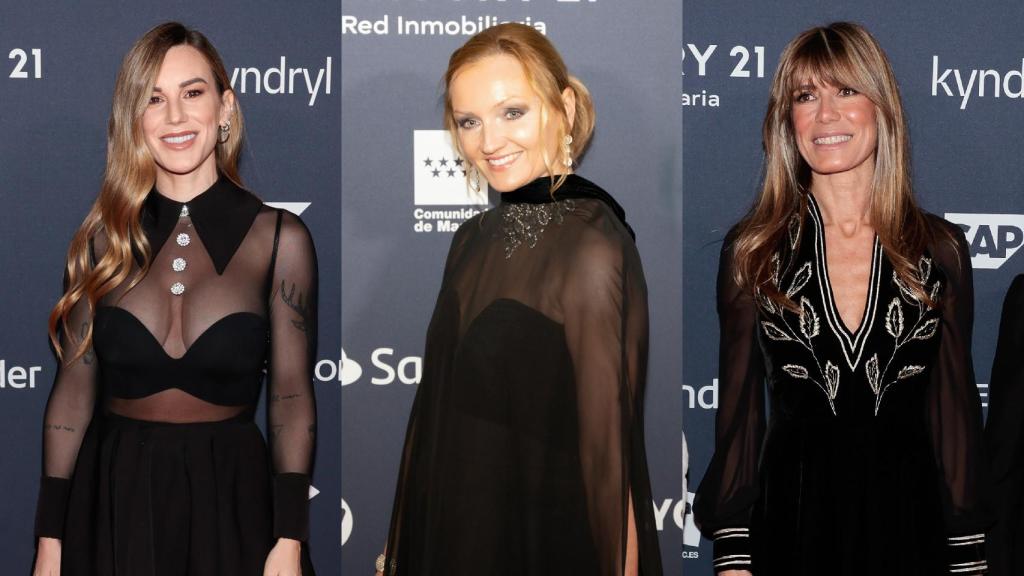 Verónica Costa, Julia Sizova y Begoña Gómez.