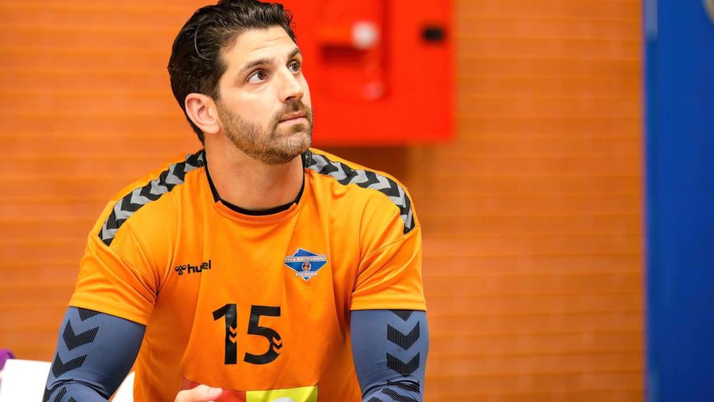 El capitán del TM Benidorm, Carlos Grau.