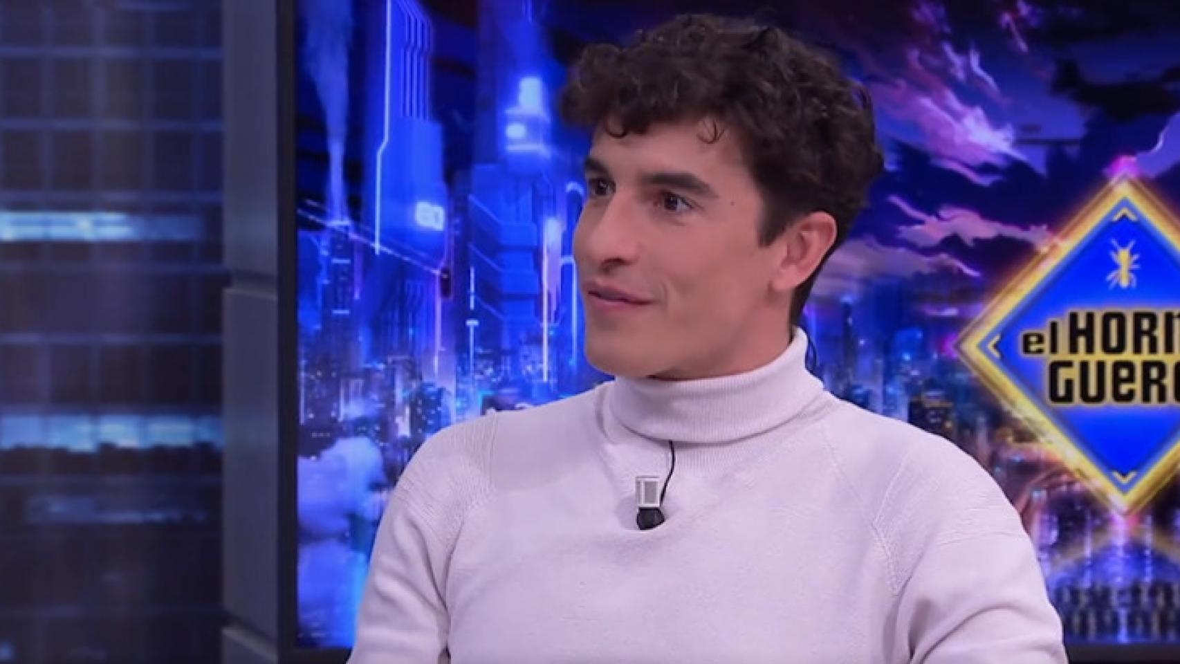 Marc Márquez, ante el 'error' de Pablo Motos en El Hormiguero: Es para levantarse e irse