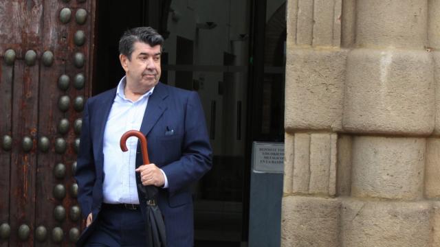 José María Gil Silgado asistiendo a un juicio en Andújar en marzo de 2020.