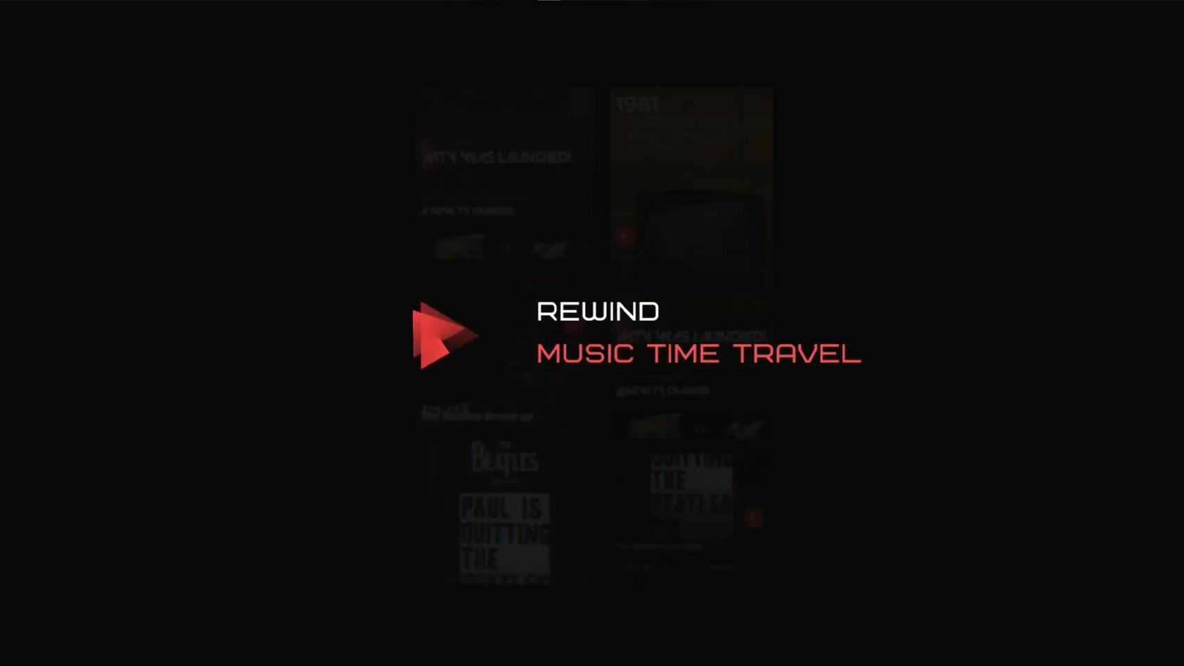 Rewind, un resumen musical de cada año con