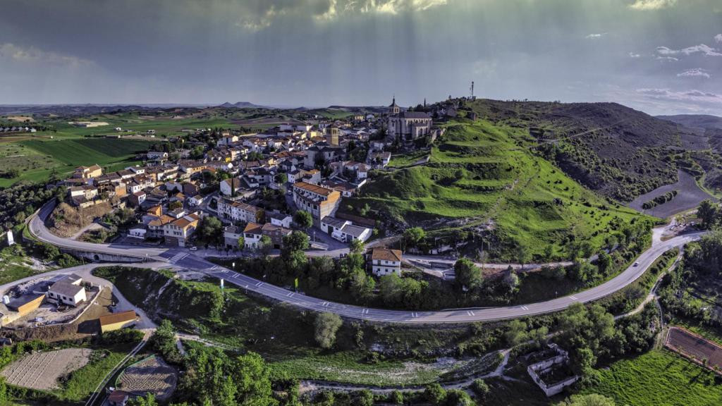 La localidad guadalajareña de Cogolludo.