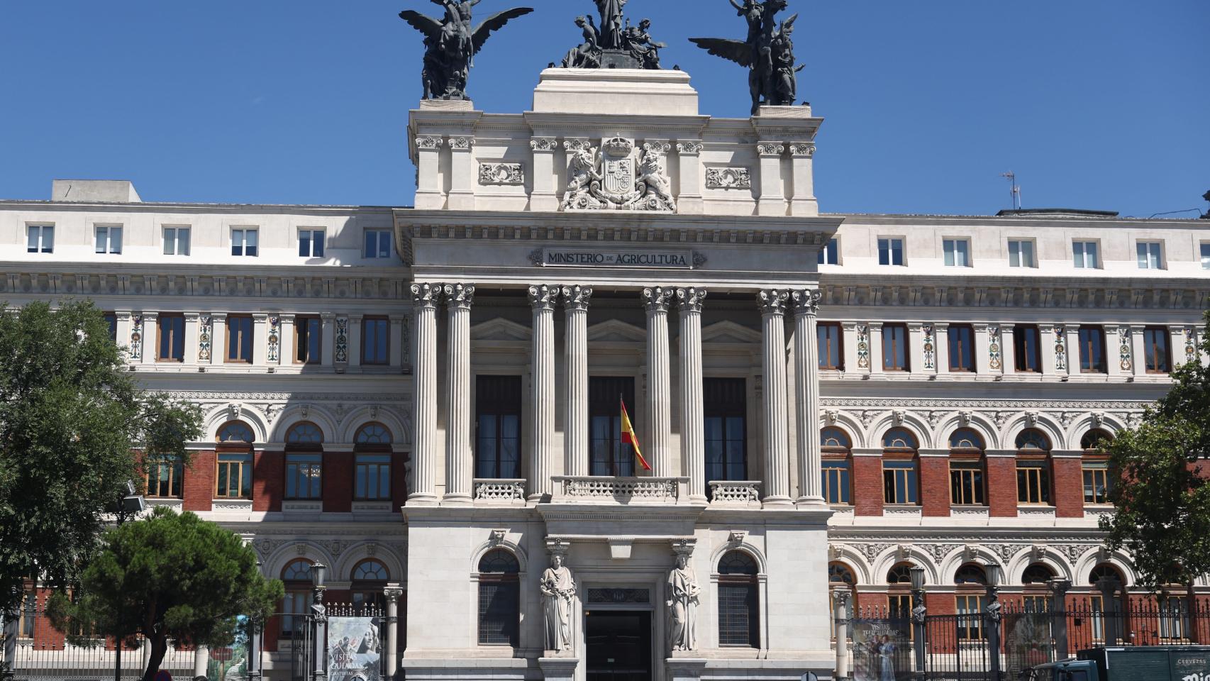 Fachada del Ministerio de Agricultura, Pesca y Alimentación