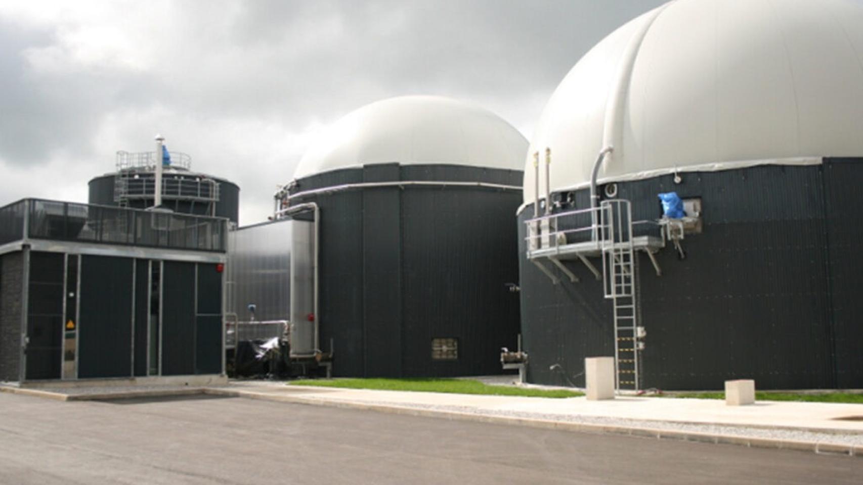 Planta de biogas.