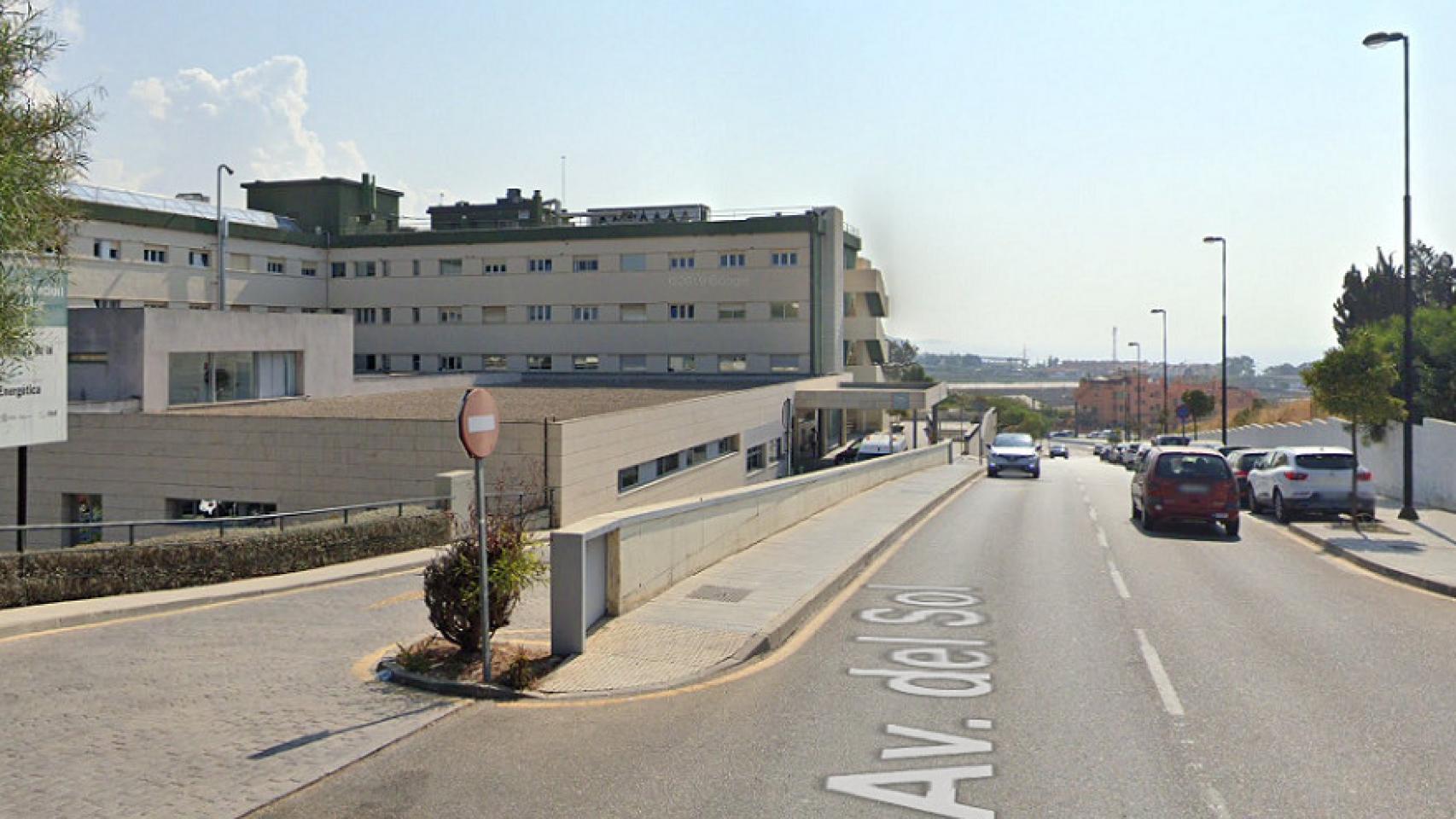 Imagen del hospital comarcal de la Axarquía.