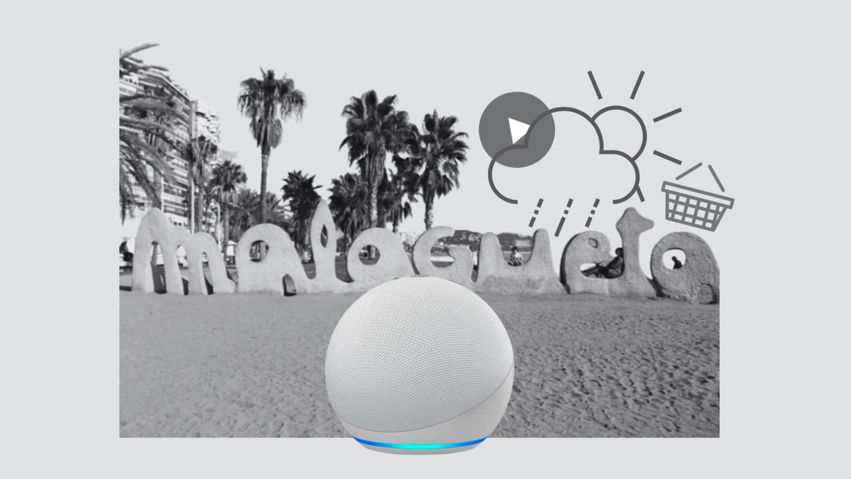 Montaje de Alexa y Málaga.