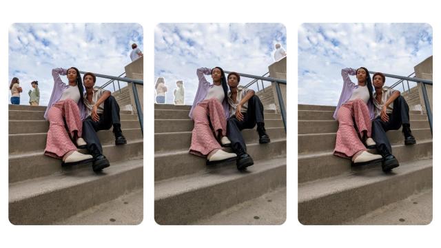 Magic Eraser en acción.