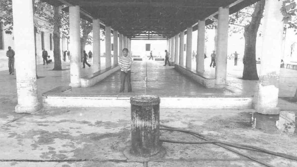 Patio de San Vicente del Manicomio de Jesús.