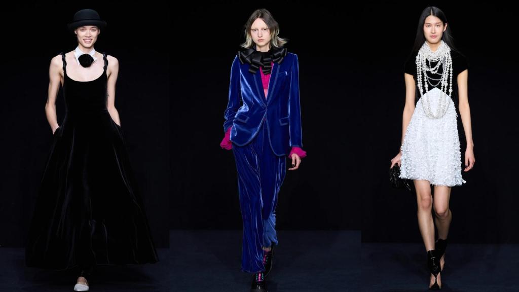 Modelos de Emporio Armani.