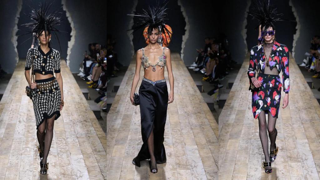 Modelos de Moschino.