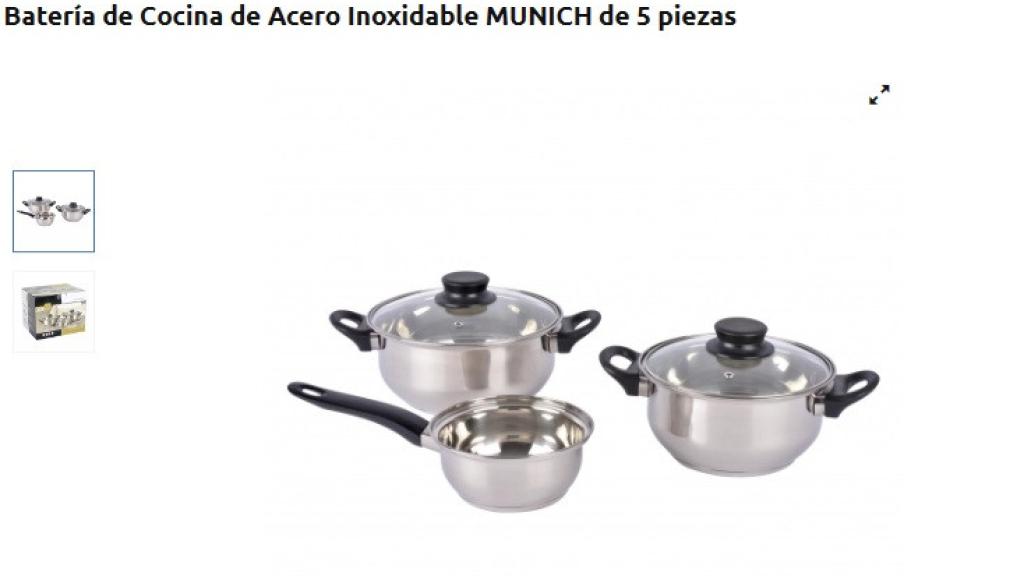 Set 5 piezas.