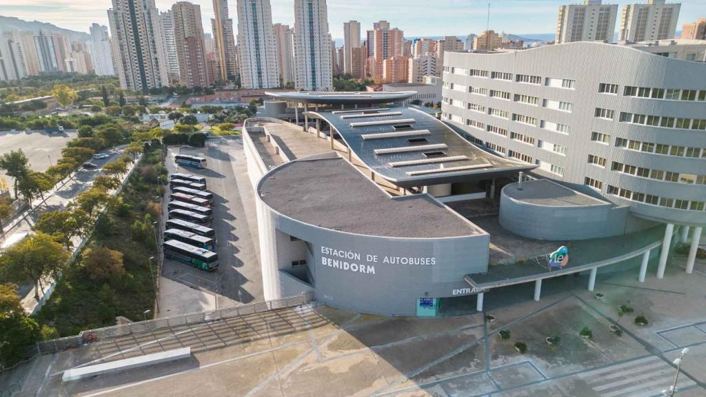 Estación de autobuses de Benidorm, en imagen de archivo.