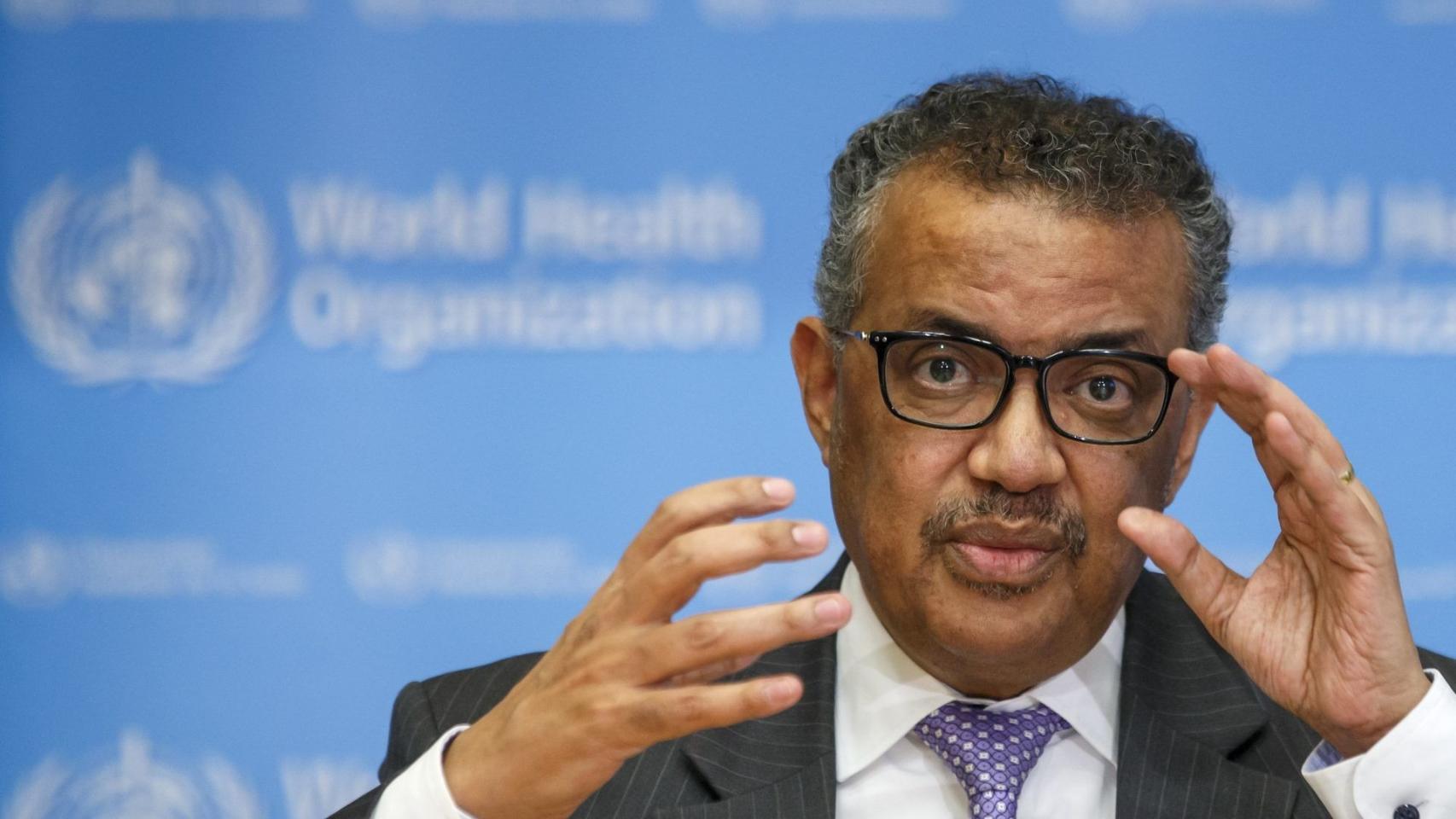 El director de la OMS, Tedros Adhanom, en imagen de archivo.