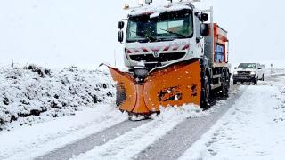 Imagen de archivo de una máquina quitanieves